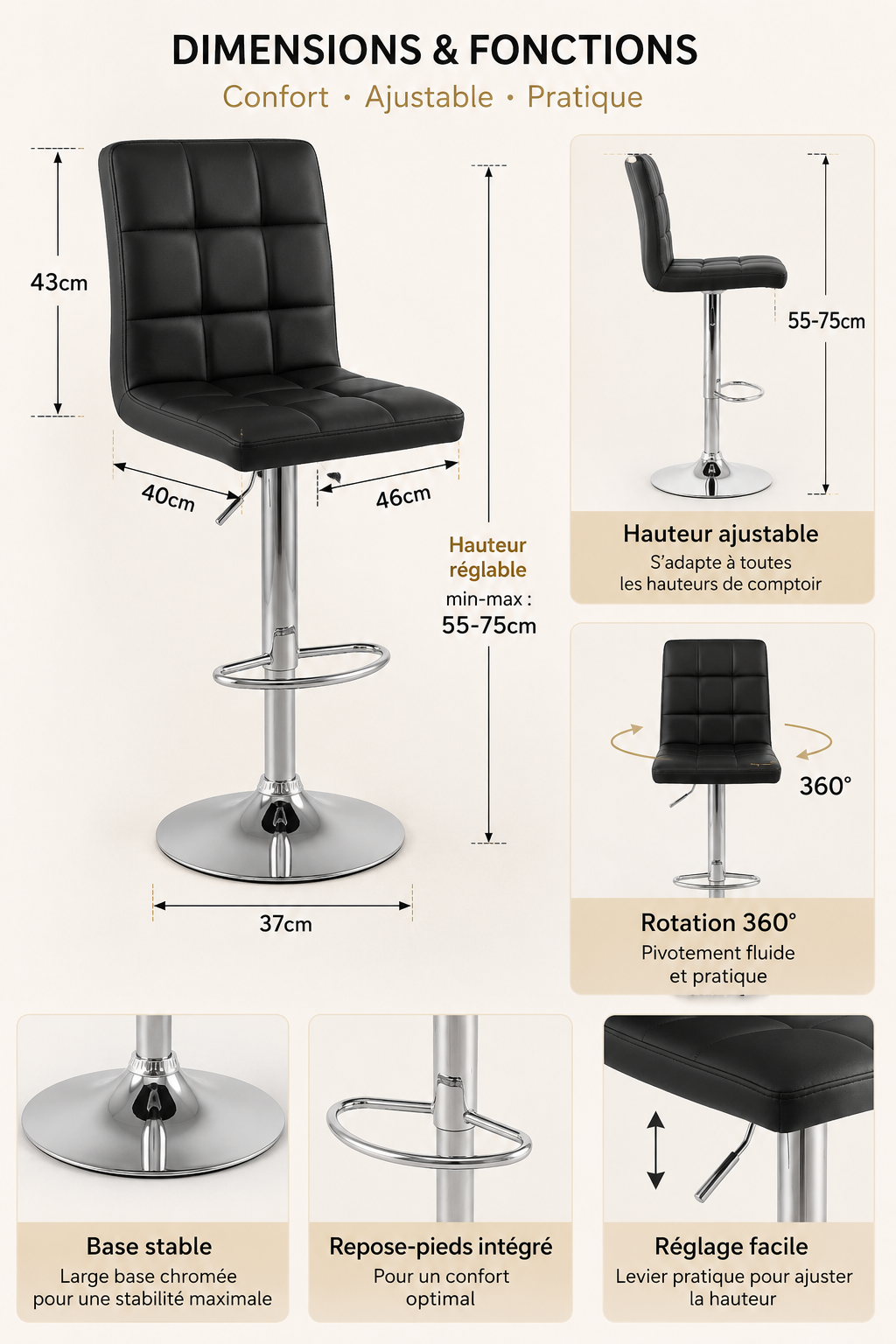 Tabouret de Bar