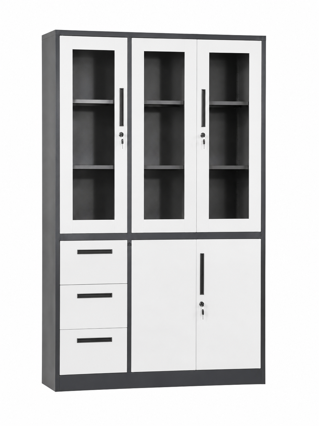 Armoire Métallique Vitrée Pro 3 Portes