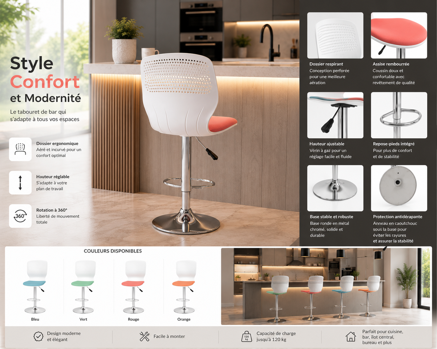 Tabouret NovaBar