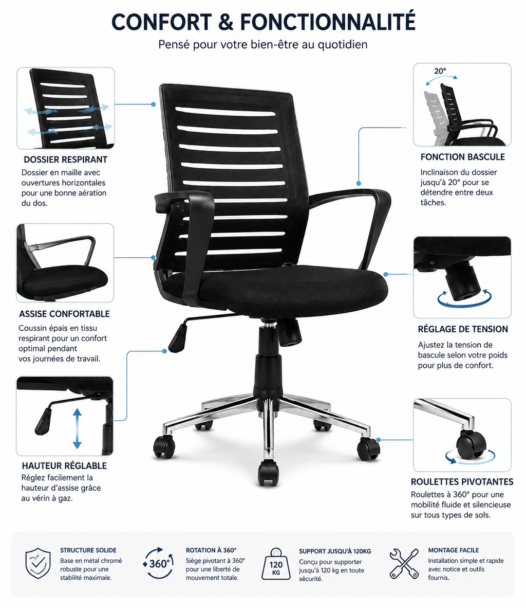 Ergo Flex Chair ES365