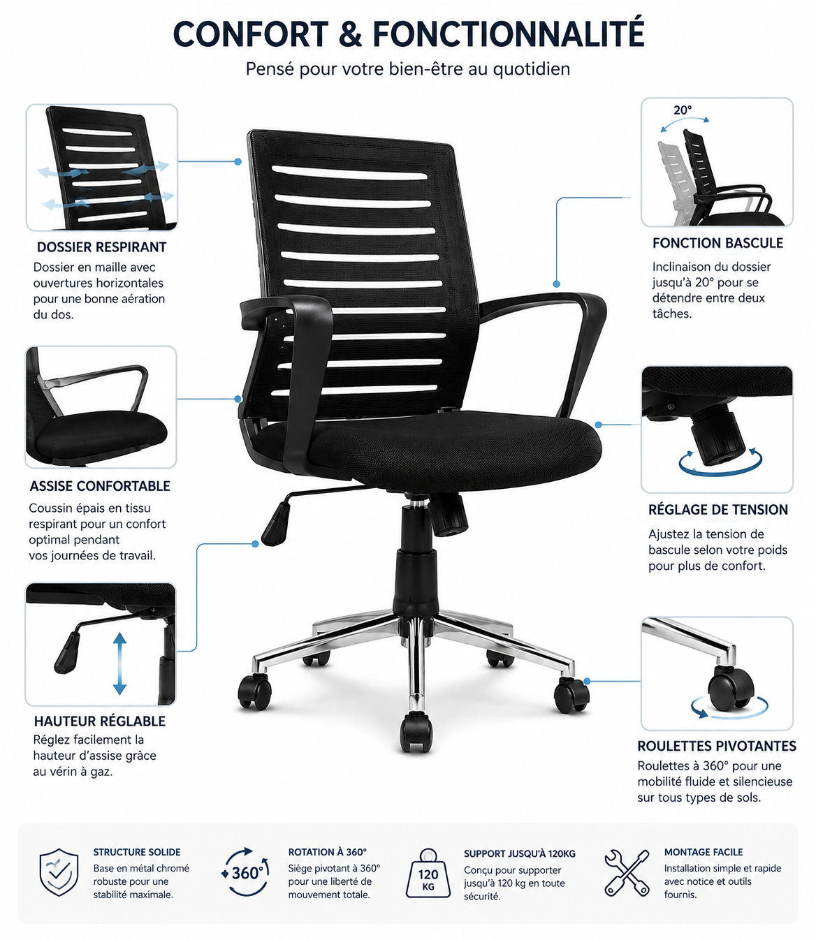 Ergo Flex Chair ES365