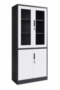 Armoire Métallique Vitrée 2 Portes Pro